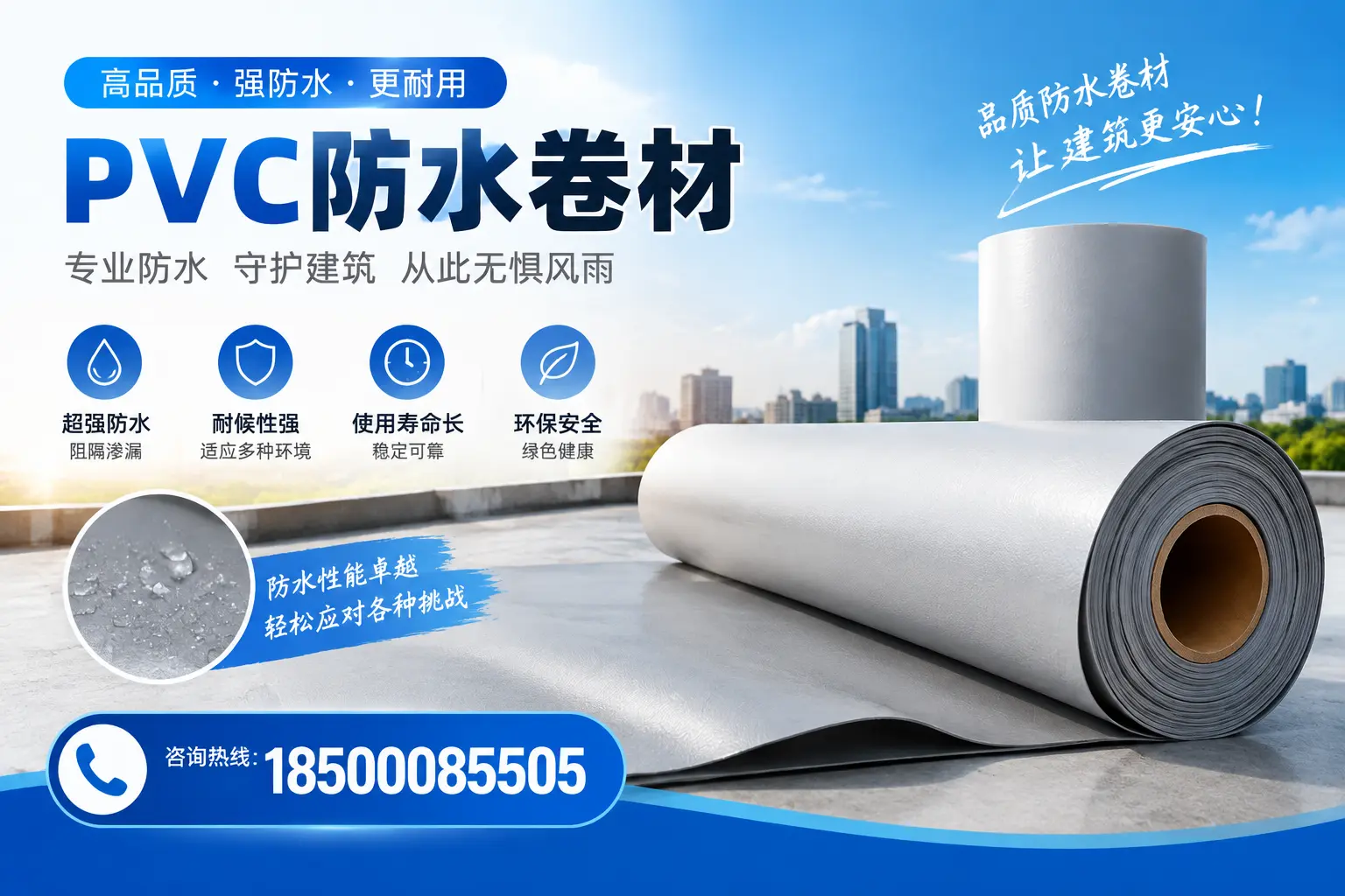 如何选择高质量的PVC防水卷材？玉林消费者必看指南